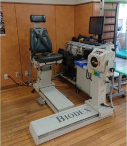 等速性筋力測定器 BIODEX